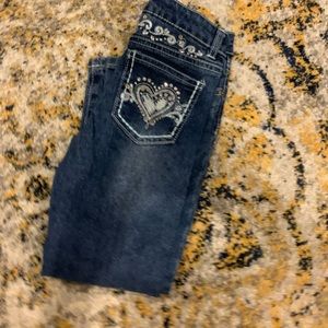 Girls embellished pants